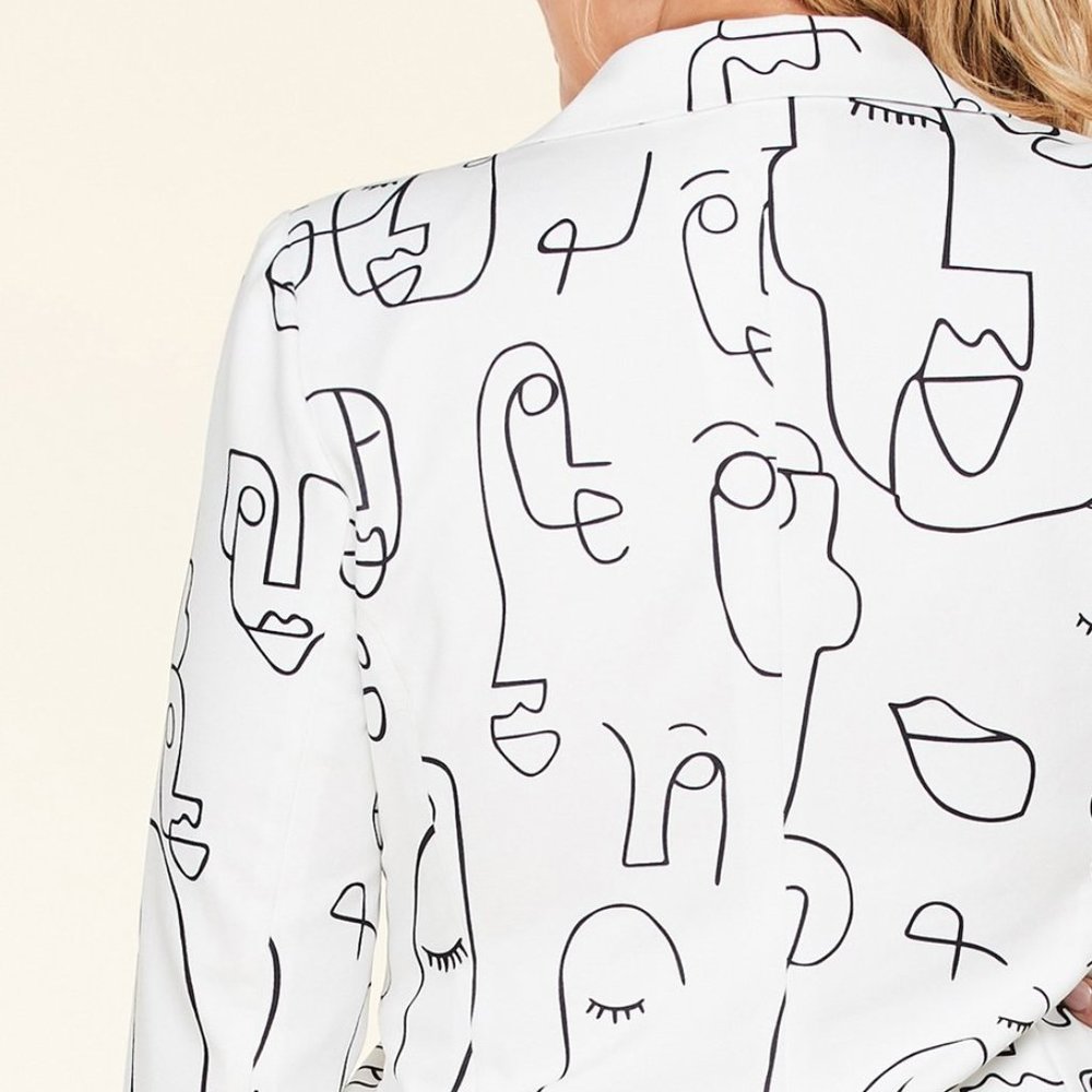Host Pick⭐⭐FACE PRINT PANTSUIT - PLUS💋💋💋 - Picture 6 of 8
